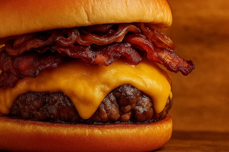 Bourbon Bacon Cheeseburger