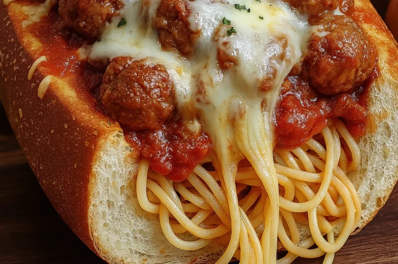  Spaghetti and Meatball Sub