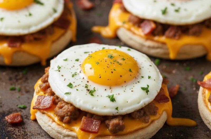  English Muffin Breakfast Pizza